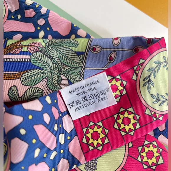 Hermes LA DANSE DES AMAZONES twilly - Picture 4 of 8